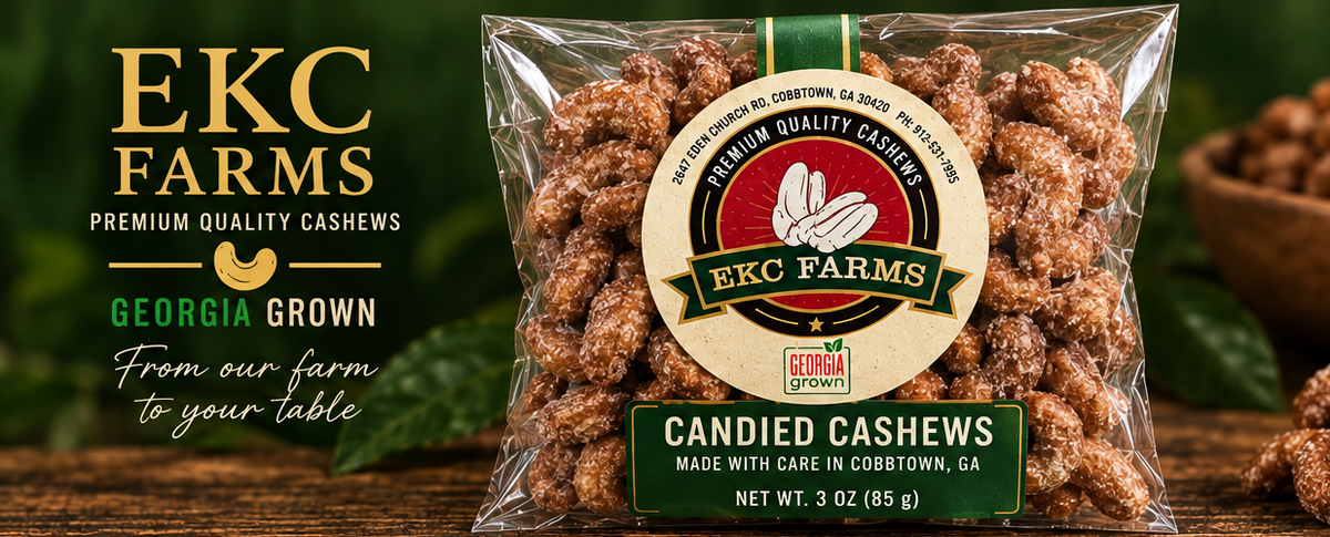 6 OZ (two bags) Candied Nuts