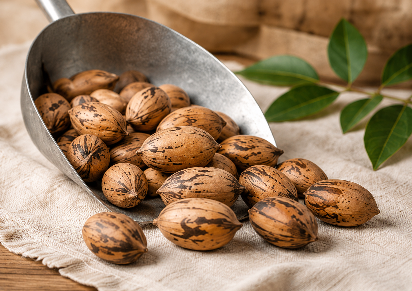 Raw Un-shelled Pecans - 5 lb bag