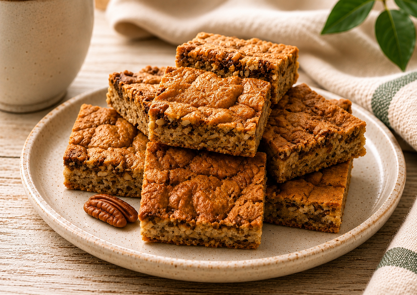 Chewy Bread Squares