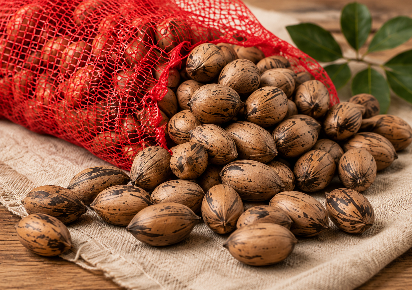 Raw Un-shelled Pecans - 10 lb bag