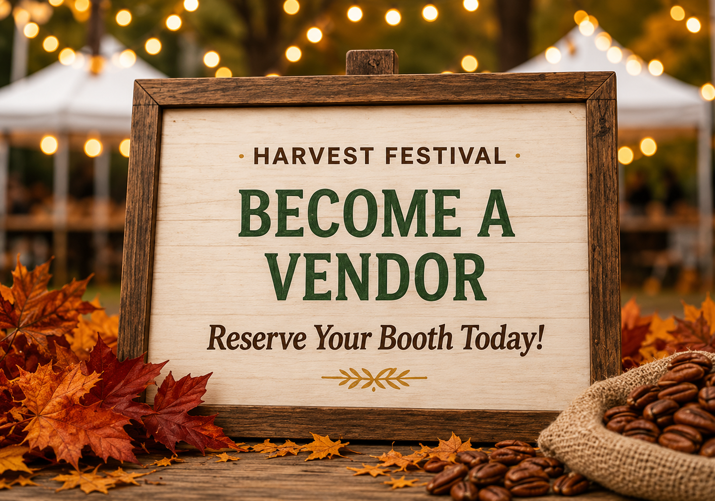 EKC’s Annual Harvest Festival Vendor Registration